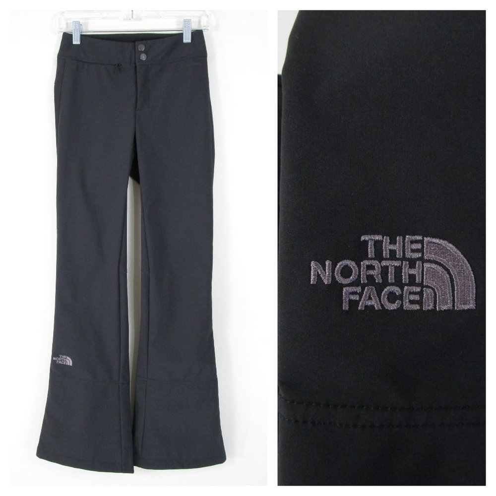North Face Black Apex STH Windwall Ski Snowboarding Snow Pants XS